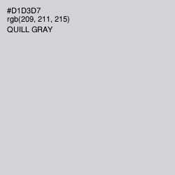 #D1D3D7 - Quill Gray Color Image